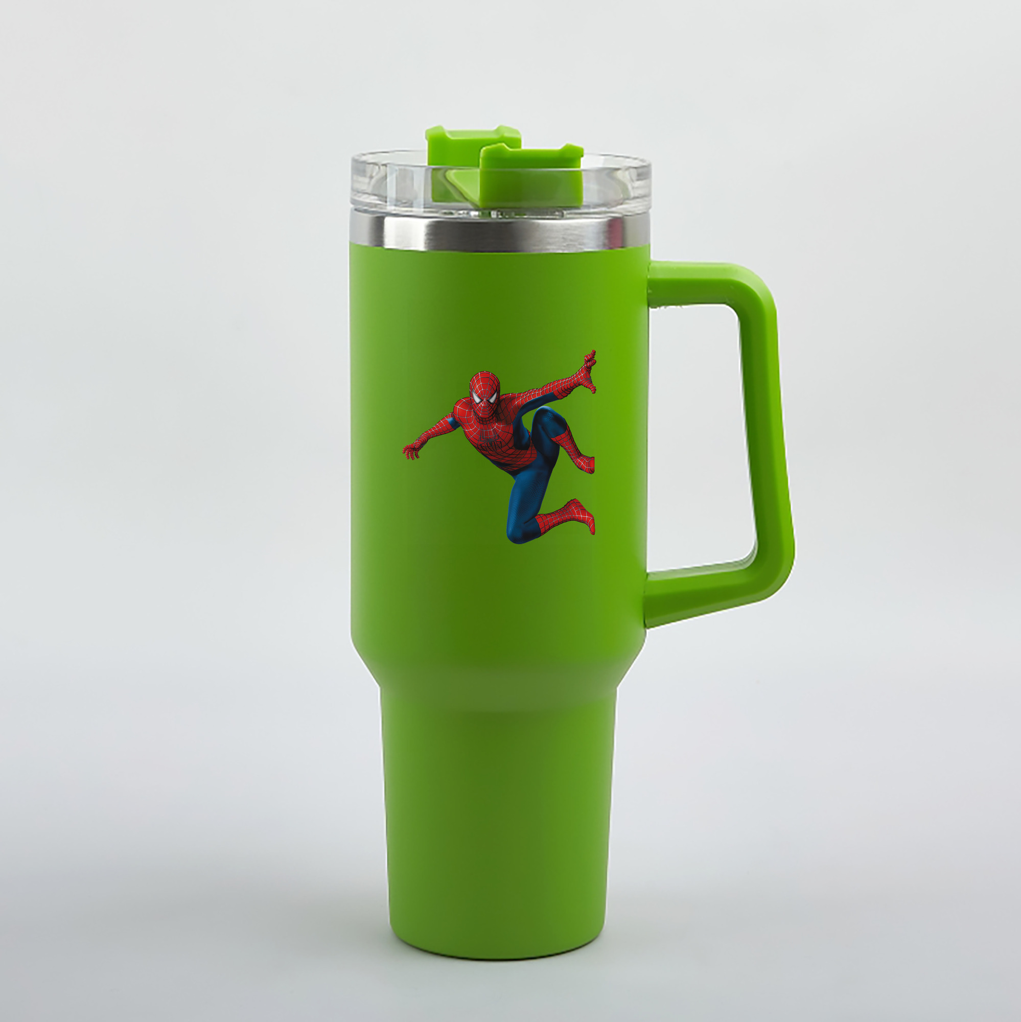 （画像用） Spider Man スパイダーマン 1200mL車用タンブラー（カラープリント）